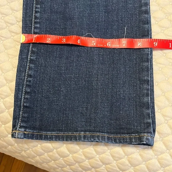 Talbots curvy bootleg petite denim. Flawless 5 pocket. - Picture 8 of 8